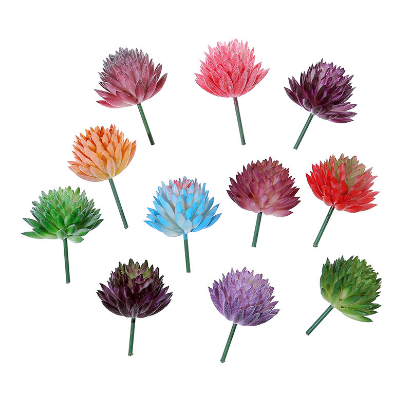 Succulent Arrangement Mini - Wusmart-Plantes succulentes artificielles Ji Wa Lian,