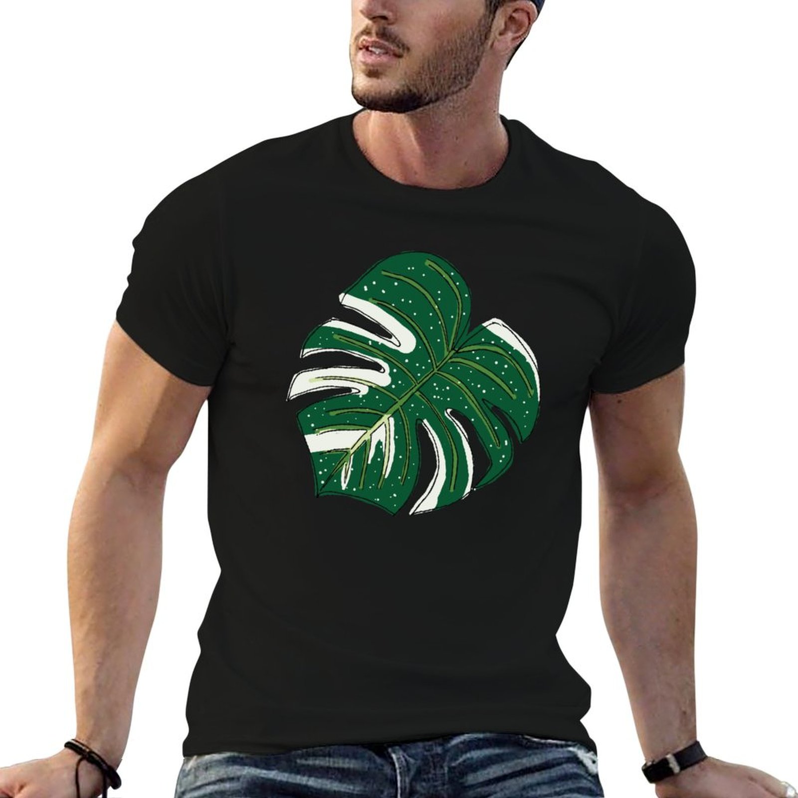 Monstera Thai Constellation - T-shirt Monstera Thai Constellation, t-shirt léger