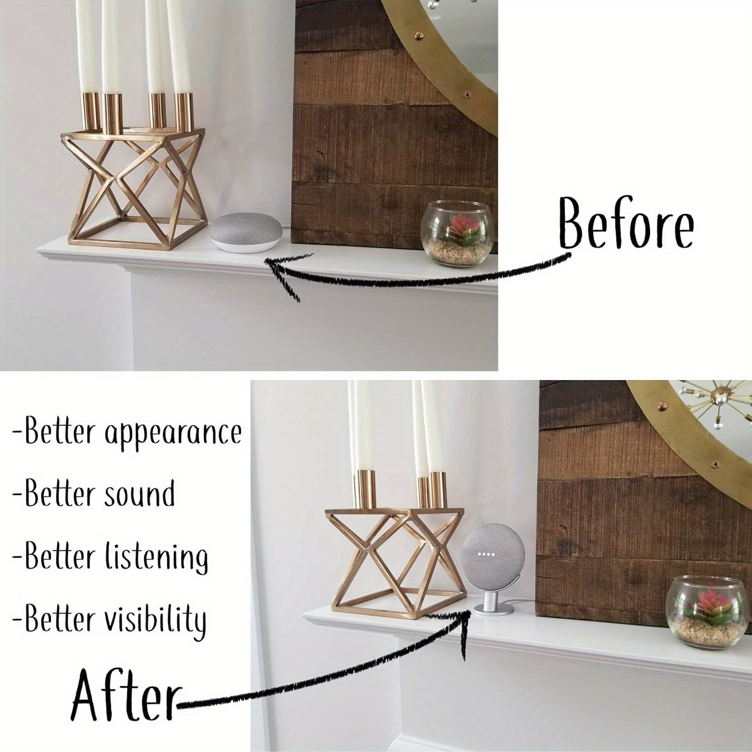 Mini support d'enceinte intell - Google Speaker Nest Audio avis et prix