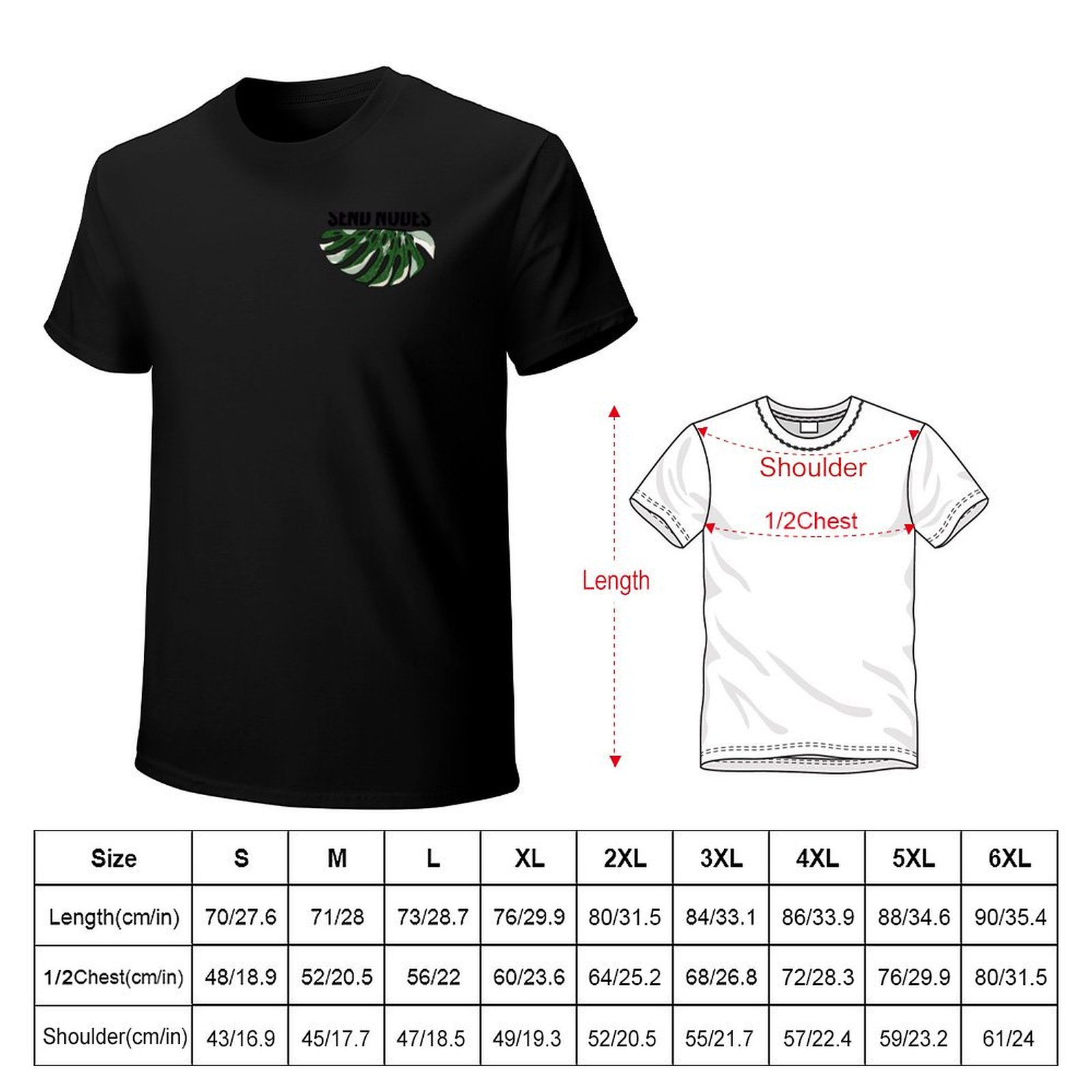 Send Nodes - T-shirt Monstera  - Variegated Monstera Node avis et prix