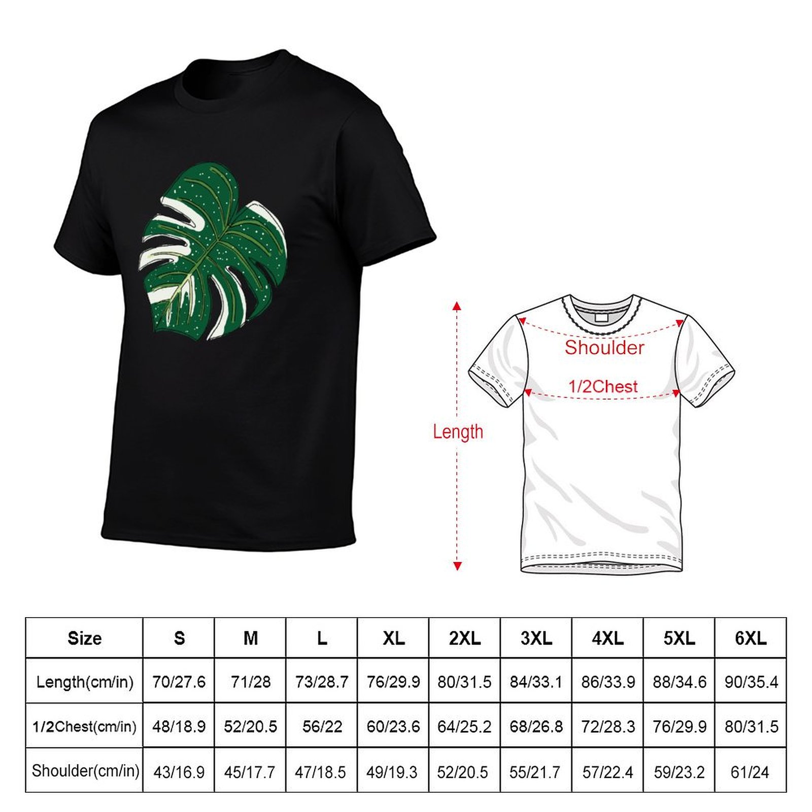 T-shirt Monstera Thai Constell - Monstera Thai Constellation avis et prix