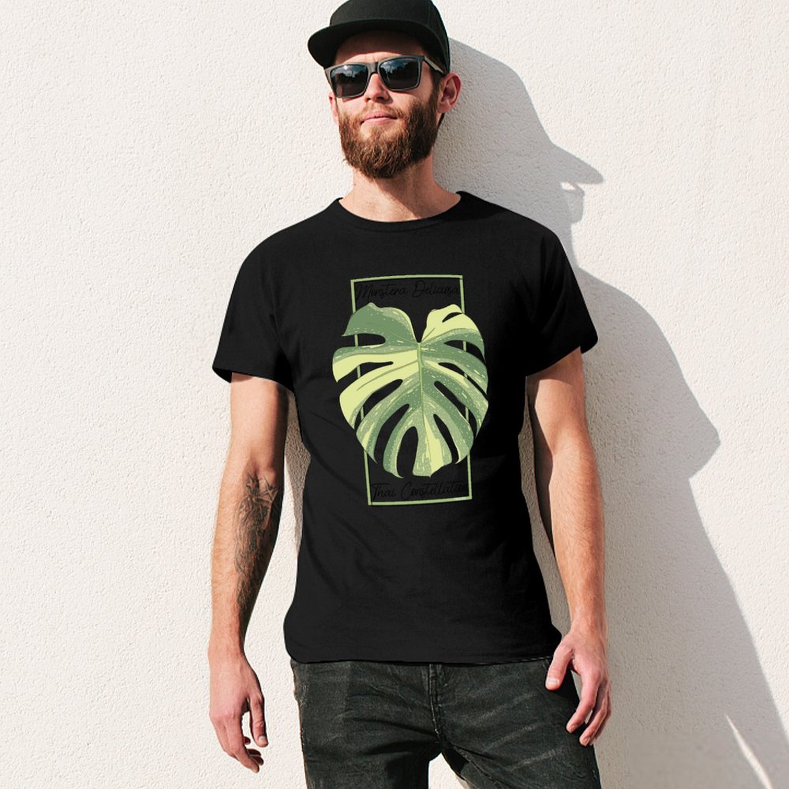 T-shirt Monstera Thai Constell - Monstera Thai Constellation avis et prix